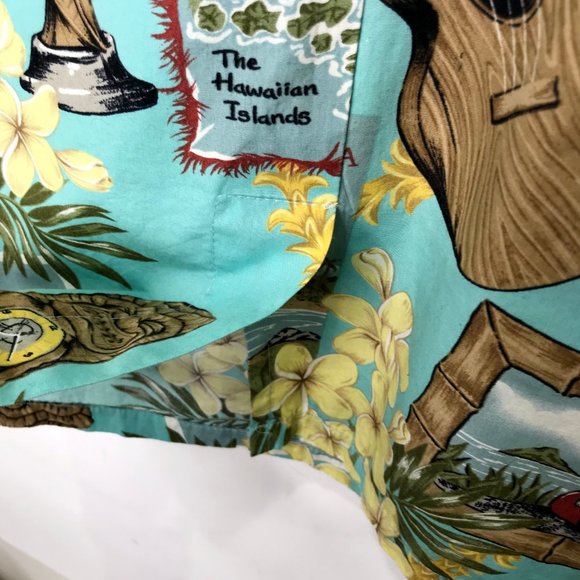 Bishop St Women’s Dress Sm Beach Hawaiian Tropical - Picture 4 of 8